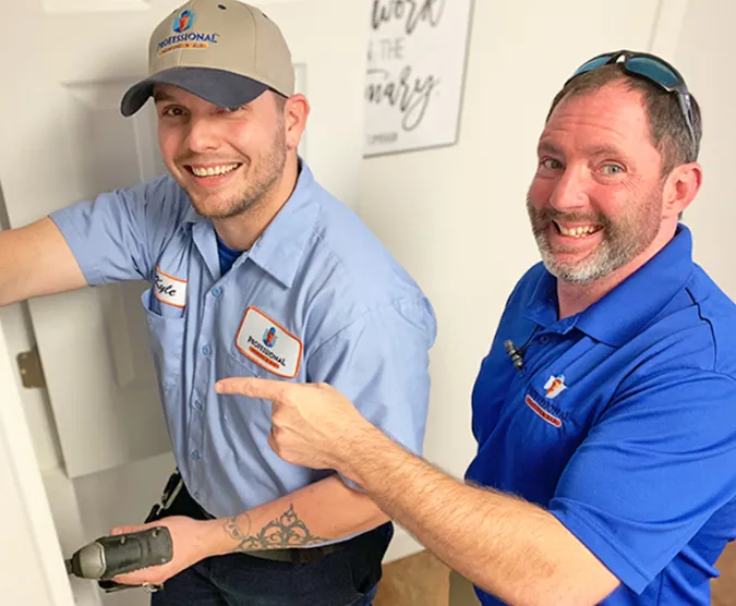 Professionals at work